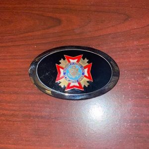 Vintage VFW belt buckle